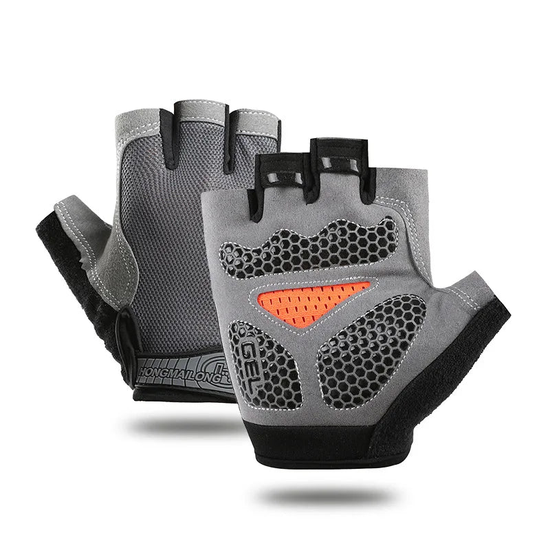 Vridezone Breathable Half-Finger E-Bike Cycling Gloves