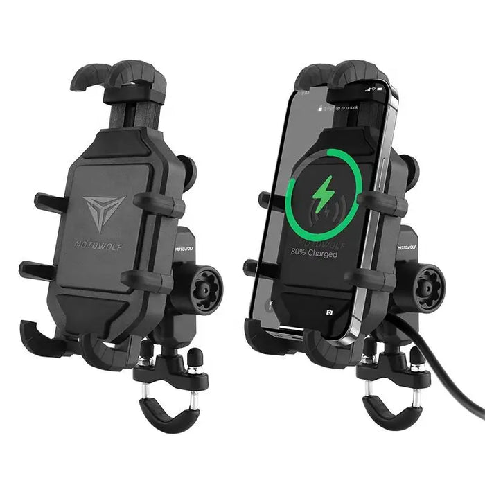 Vridezone 360° Wireless Charging E-Bike Phone Holder