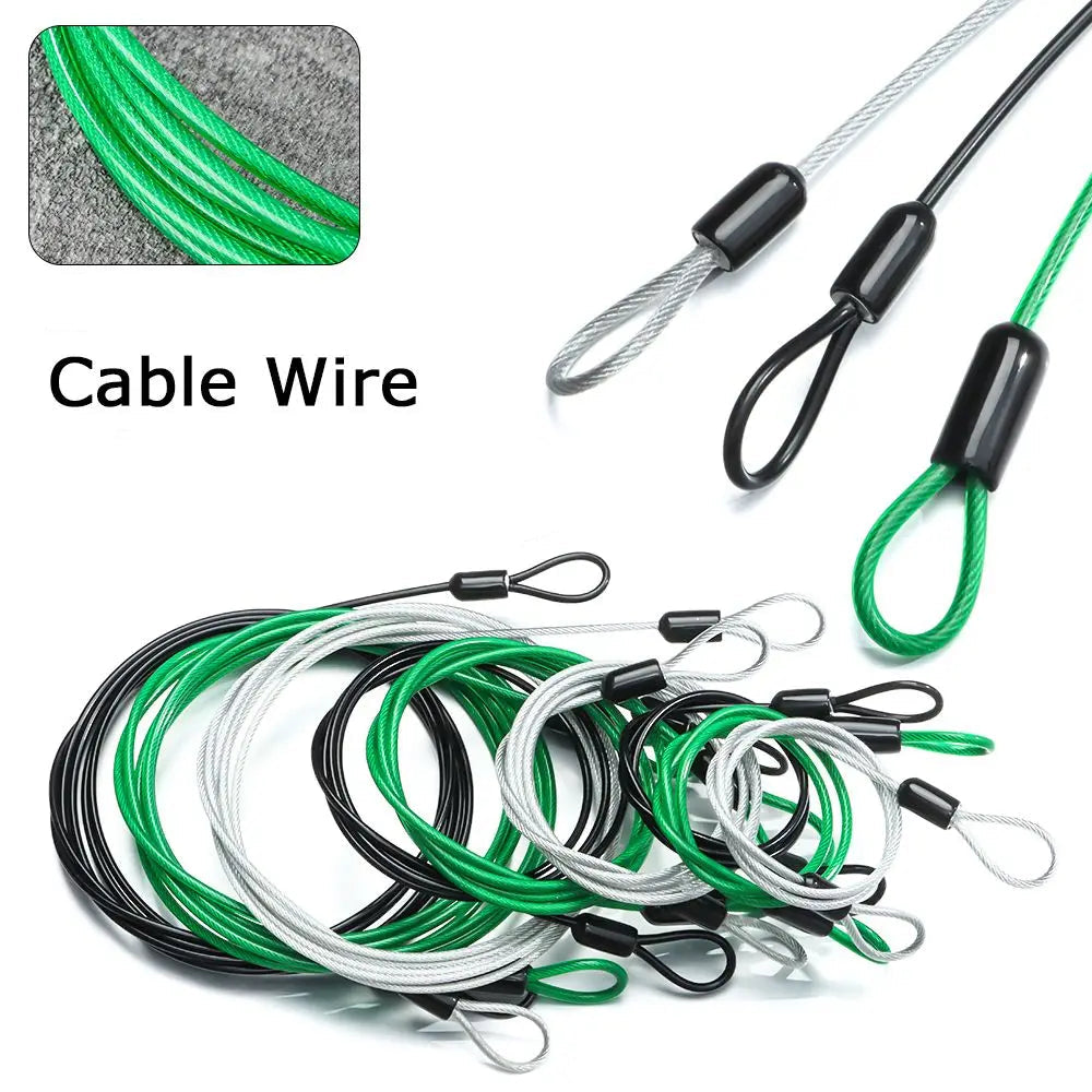 Vridezone Double-Loop E-Bike Steel Security Cable