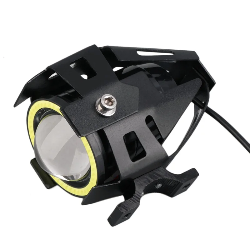 E-Bike Light Headlight Input DC 12V-80V Ebike Handlebar Lamp Electric Scooter LED Front Light HOT