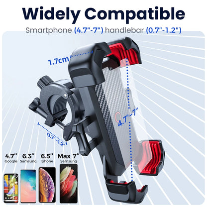 Vridezone 360° Auto-Lock E-Bike Phone Holder