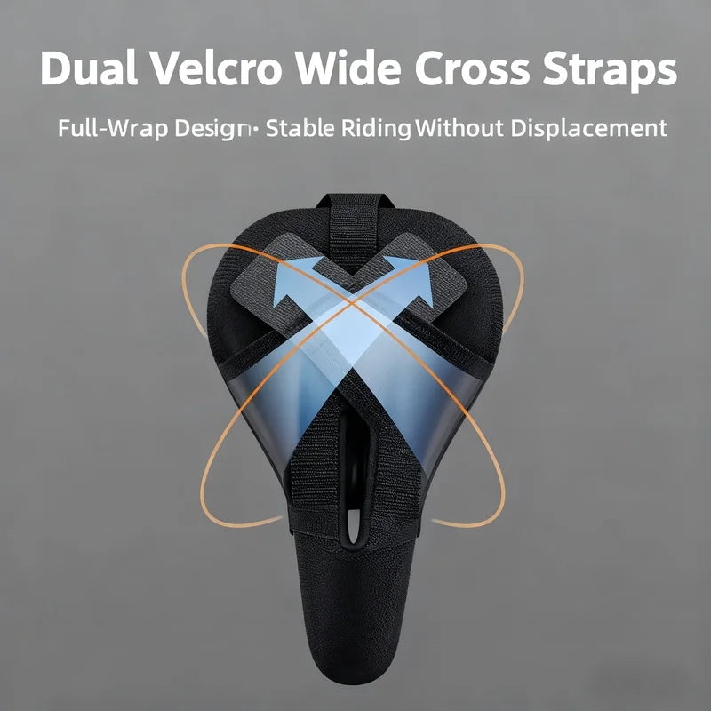 Vridezone Silicone and Memory Foam E-Bike Seat Cover