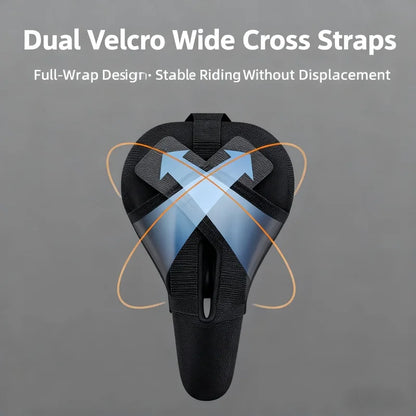 Vridezone Silicone and Memory Foam E-Bike Seat Cover