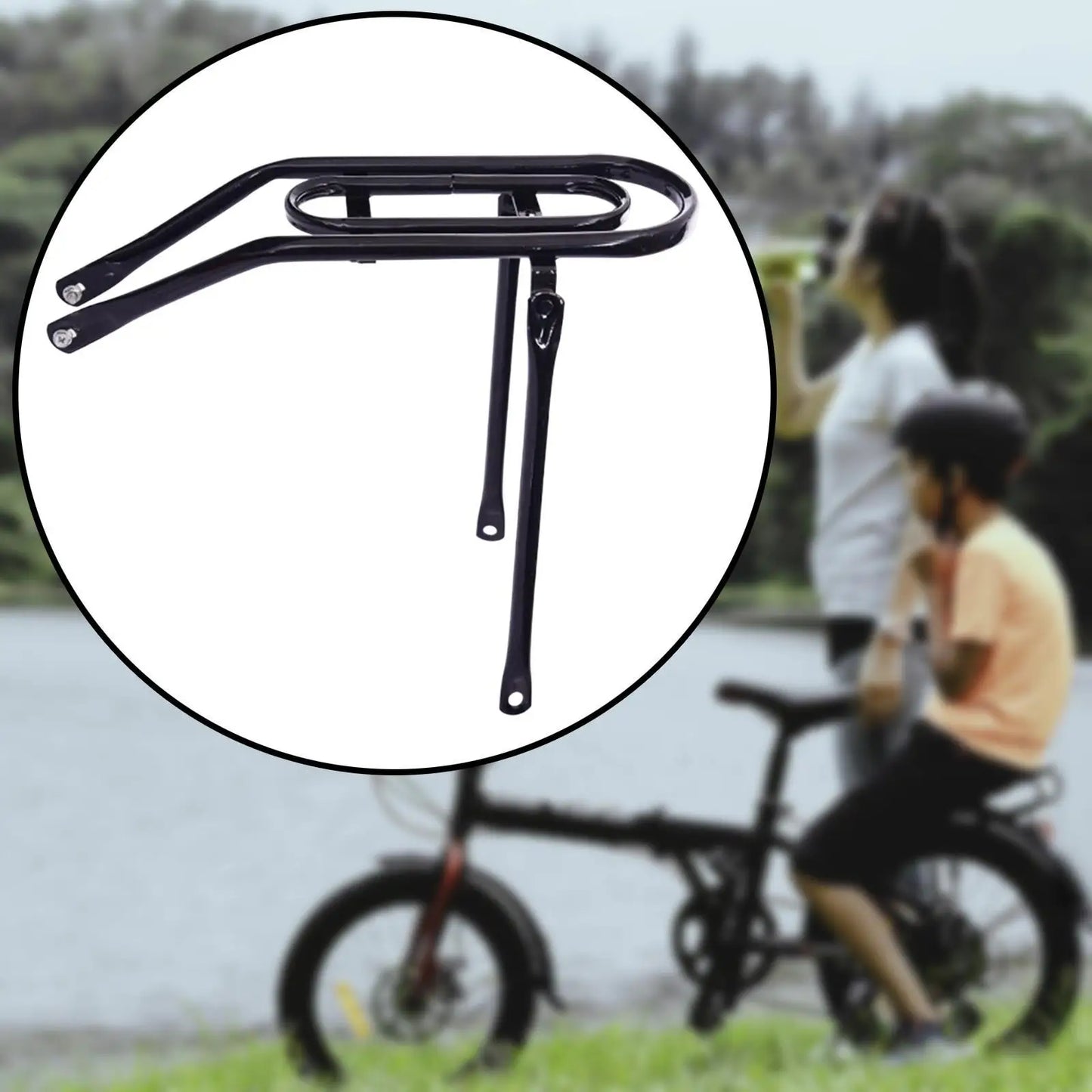 Rear Bicycle Rack Universal High Strength for 20 inch Bikes Cycling Equipment Easy Installation Kid Bike Cargo Rack Carrier Rack