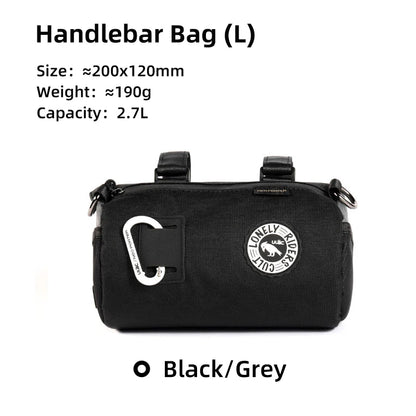 Vridezone Water-Resistant E-Bike Handlebar Bag – 1.1L to 2.7L