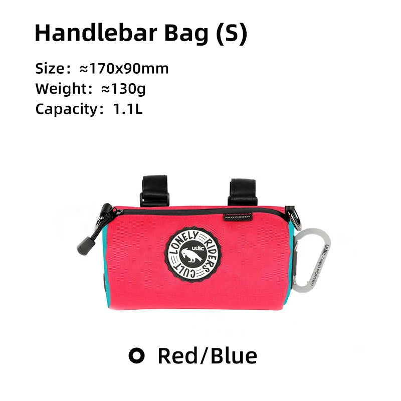 Vridezone Water-Resistant E-Bike Handlebar Bag – 1.1L to 2.7L