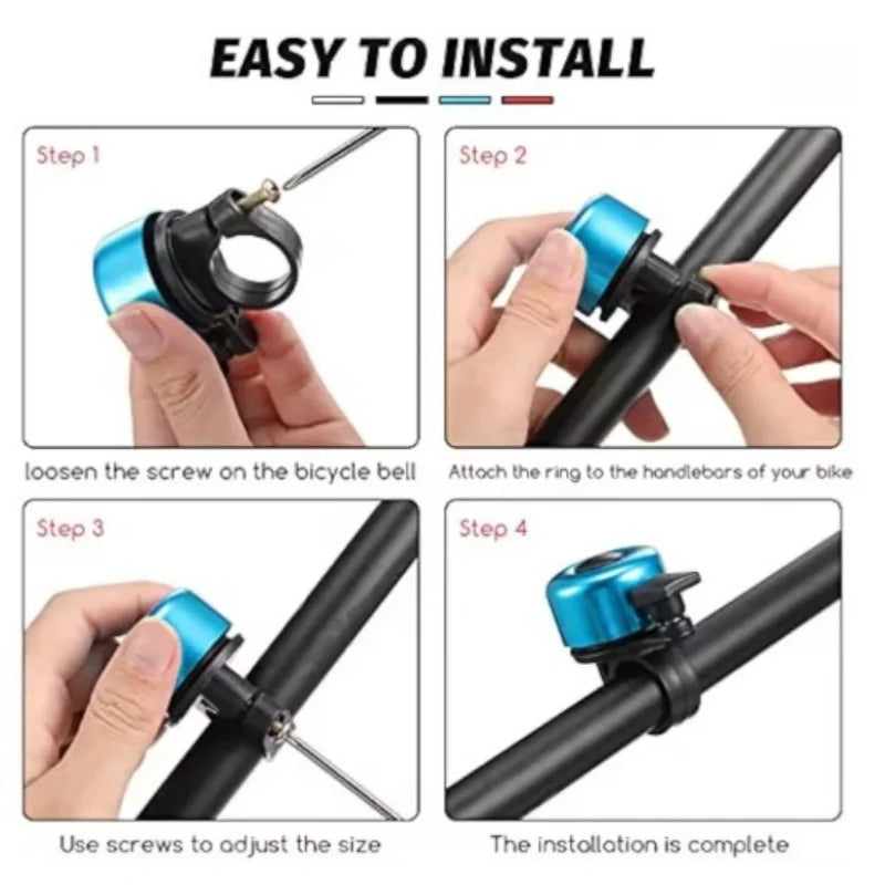 Vridezone Aluminium Alloy E-Bike Handlebar Bell