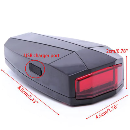 Vridezone A6 E-Bike Taillight & Anti-Theft Alarm