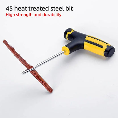 Vridezone Tubeless Tyre Puncture Repair Kit with Rubber Strips