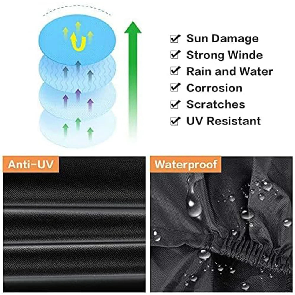 Vridezone XXL Waterproof Cover for 2 E-Bikes