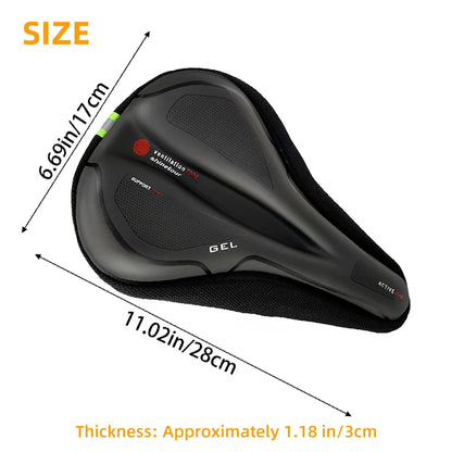 Vridezone Waterproof Silicone E-Bike Saddle Cushion