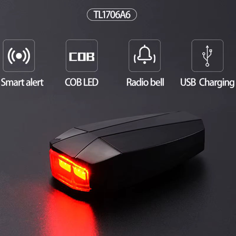Vridezone A6 E-Bike Taillight & Anti-Theft Alarm