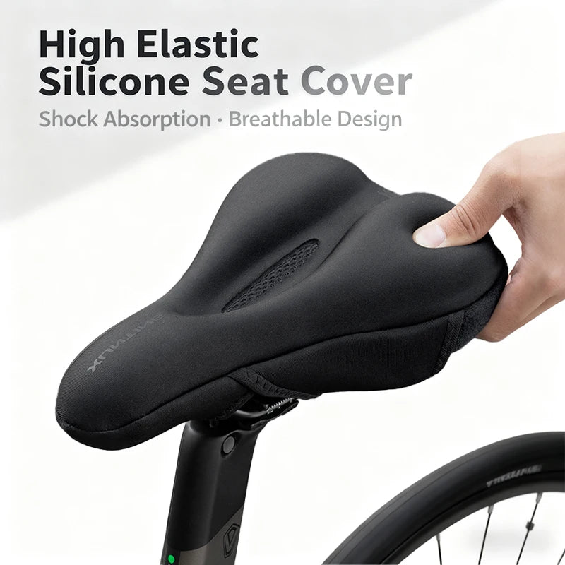 Vridezone Silicone and Memory Foam E-Bike Seat Cover