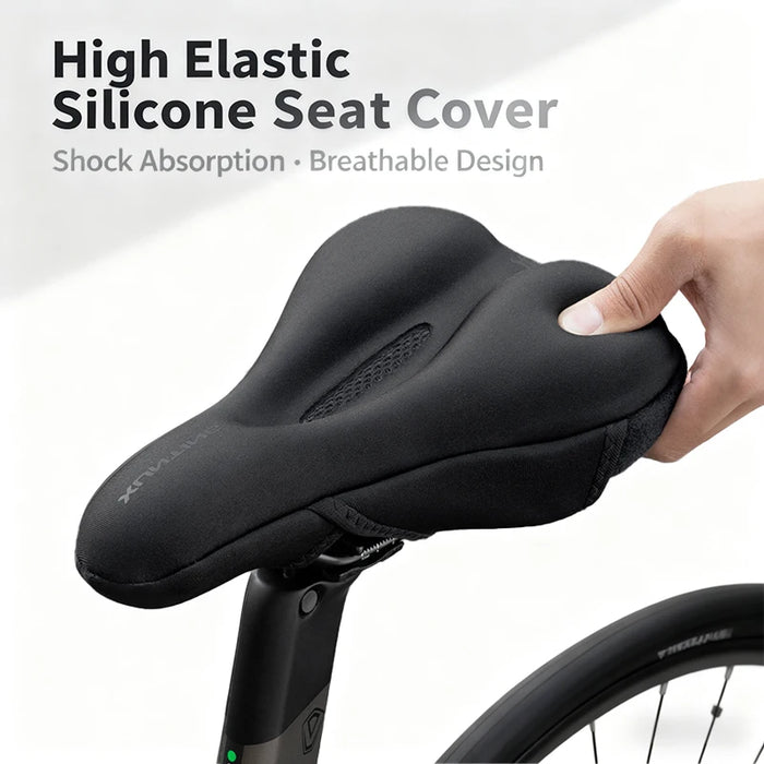 Vridezone Silicone and Memory Foam E-Bike Seat Cover