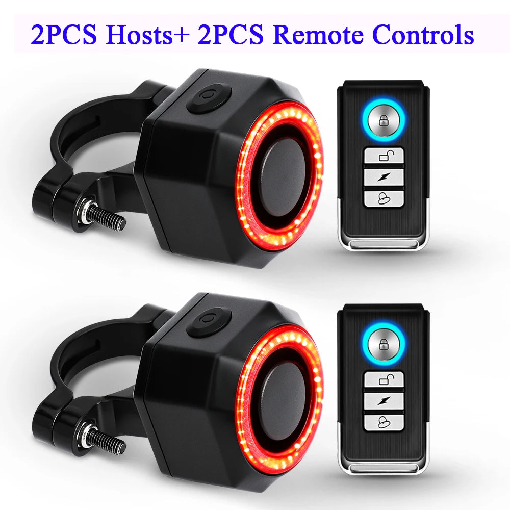 Vridezone 4-in-1 E-Bike Taillight & Anti-Theft Alarm