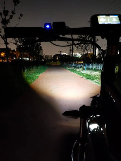 EBKE Ebike Electric Bicycle Headlight About 3500LUX 24V 36V 48V 52V 60V Compatible 6W E24 Aluminium Alloy