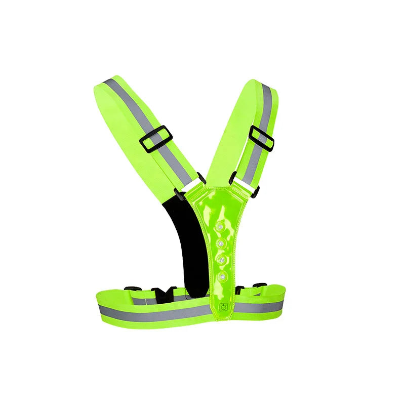 Vridezone LED Reflective E-Bike Visibility Vest with Armband