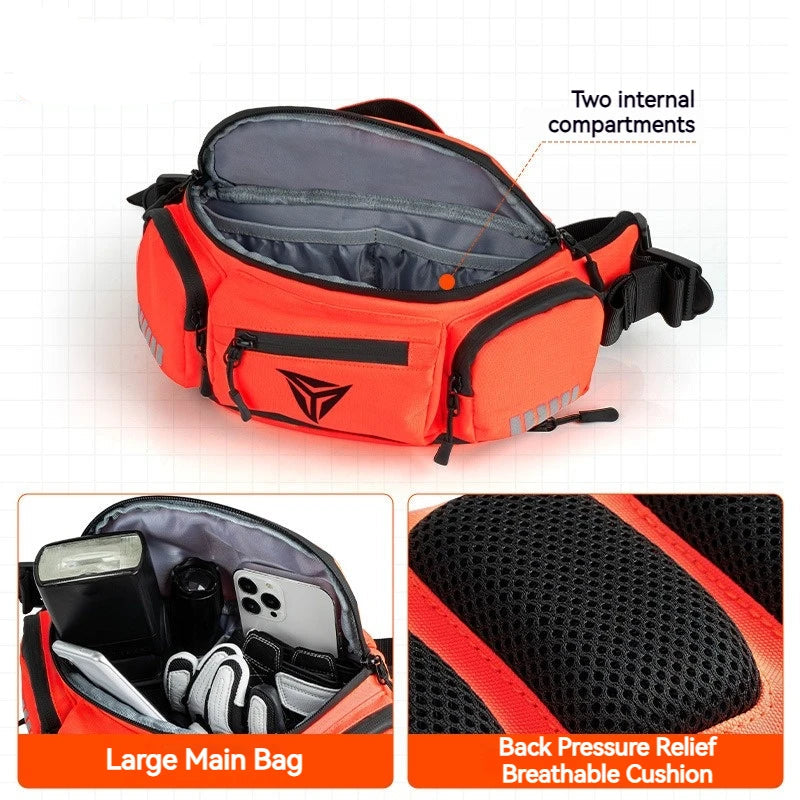 Vridezone Expandable Water-Resistant E-Bike Waist Bag