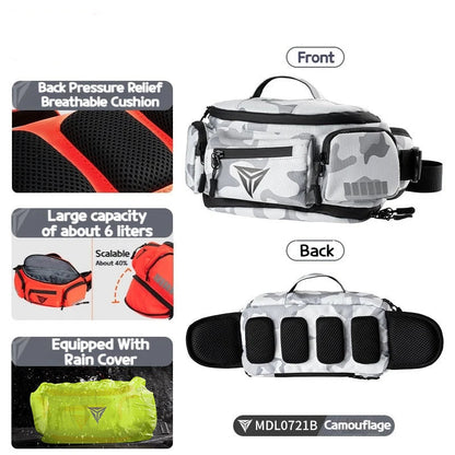 Vridezone Expandable Water-Resistant E-Bike Waist Bag