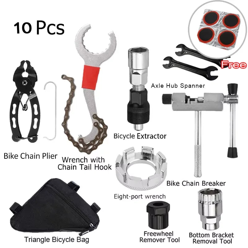 Vridezone E-Bike Chain, Crank and Cassette Repair Tools
