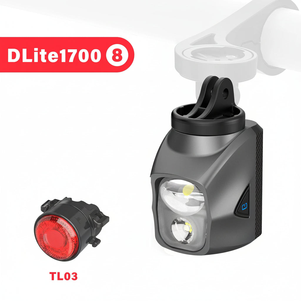 Vridezone 1900 Lumen Rechargeable E-Bike Headlight