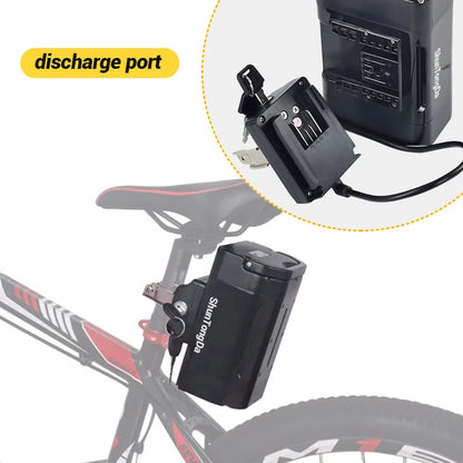 36V 24V Ebike Battery Seat post mounting frog batteria 17.5Ah 14Ah 13Ah 10Ah for Jenney A2B Kuo Magnum 250W 500W Motor batteries
