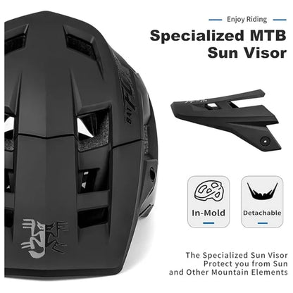 Vridezone Ventilated Adult E-Bike Helmet