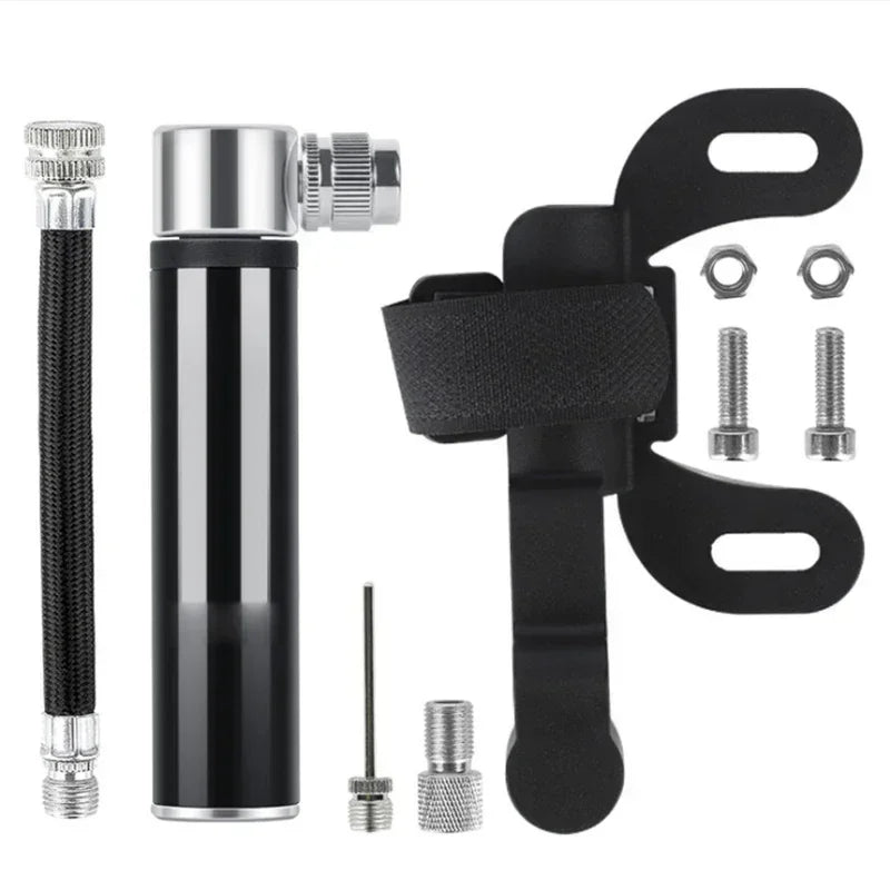 Vridezone Mini E-Bike Tyre Pump – 120 PSI with Presta and Schrader Valves