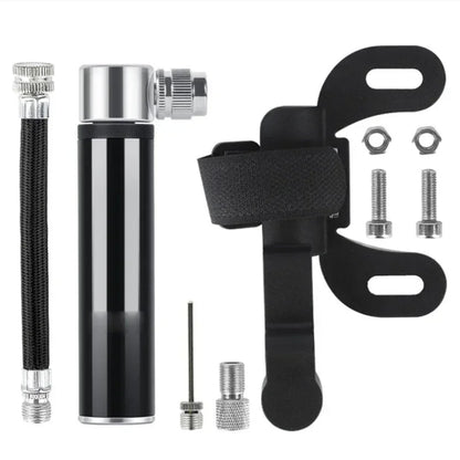 Vridezone Mini E-Bike Tyre Pump – 120 PSI with Presta and Schrader Valves