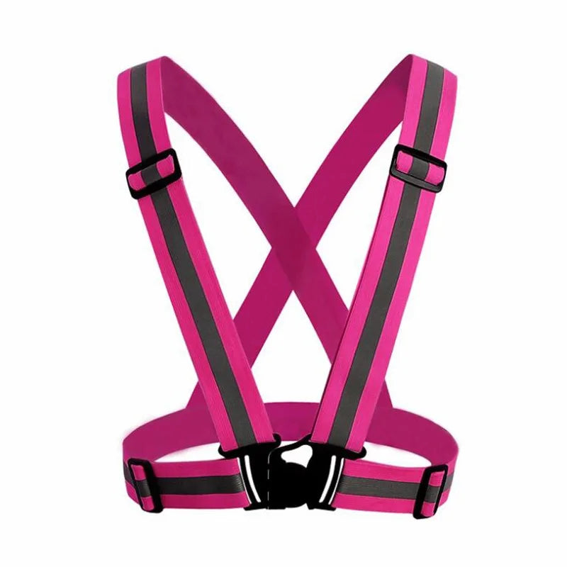 Vridezone Adjustable Reflective E-Bike Visibility Vest with Pocket