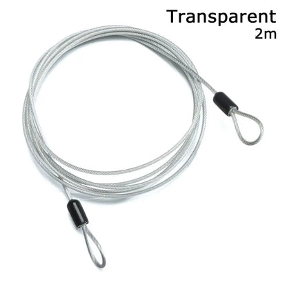 Vridezone Double-Loop E-Bike Steel Security Cable