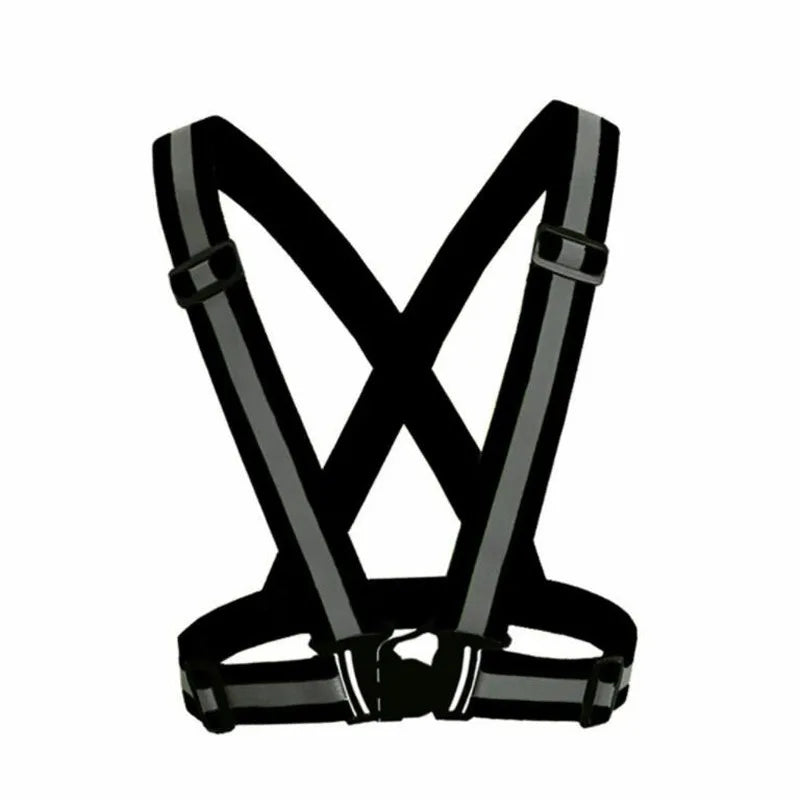 Vridezone Adjustable Reflective E-Bike Visibility Vest with Pocket