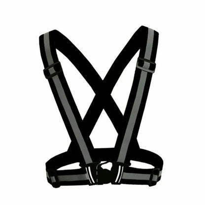 Vridezone Adjustable Reflective E-Bike Visibility Vest with Pocket