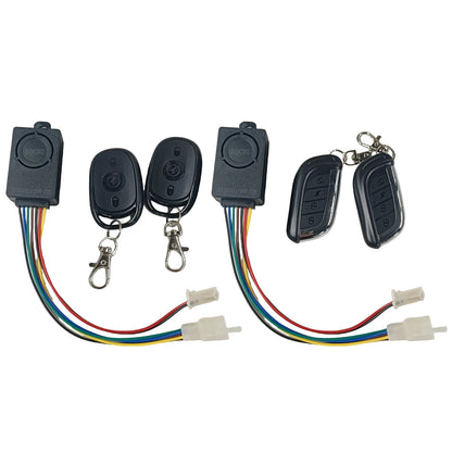 Anti-Theft E-bike Alarm System Electric Scooter Security Remote Control Alert for Cycling Vehicle Accessories