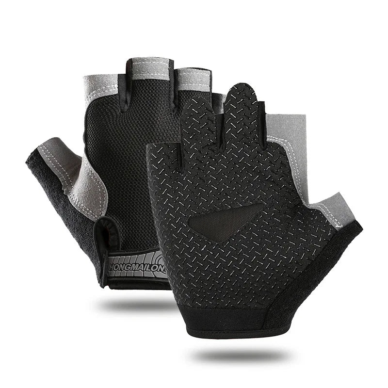 Vridezone Breathable Half-Finger E-Bike Cycling Gloves