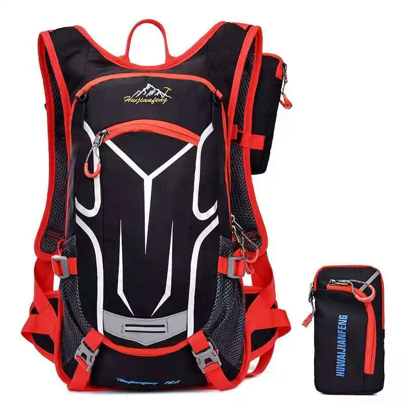 Vridezone E-Bike Hydration Backpack with Helmet Carrier