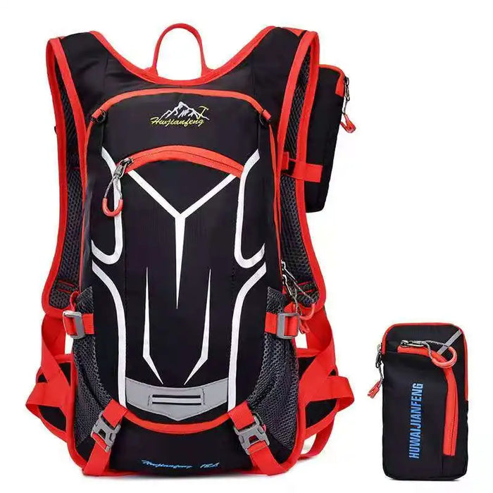 Vridezone E-Bike Hydration Backpack with Helmet Carrier