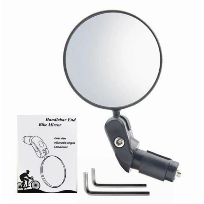 Vridezone 4.5-Inch 360° Adjustable E-Bike Rear-View Mirror