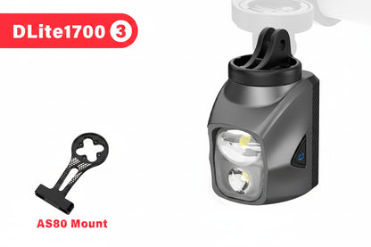 Vridezone 1900 Lumen Rechargeable E-Bike Headlight
