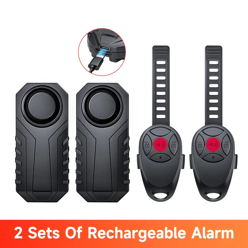 Vridezone 113 dB Wireless E-Bike Anti-Theft Alarm