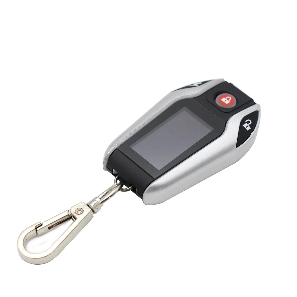 48v~145v Elerctric Bike E-bike Two Way Alarm LCD Screen Burglar Security System Auto Sensing Theft Protection Rechargeable