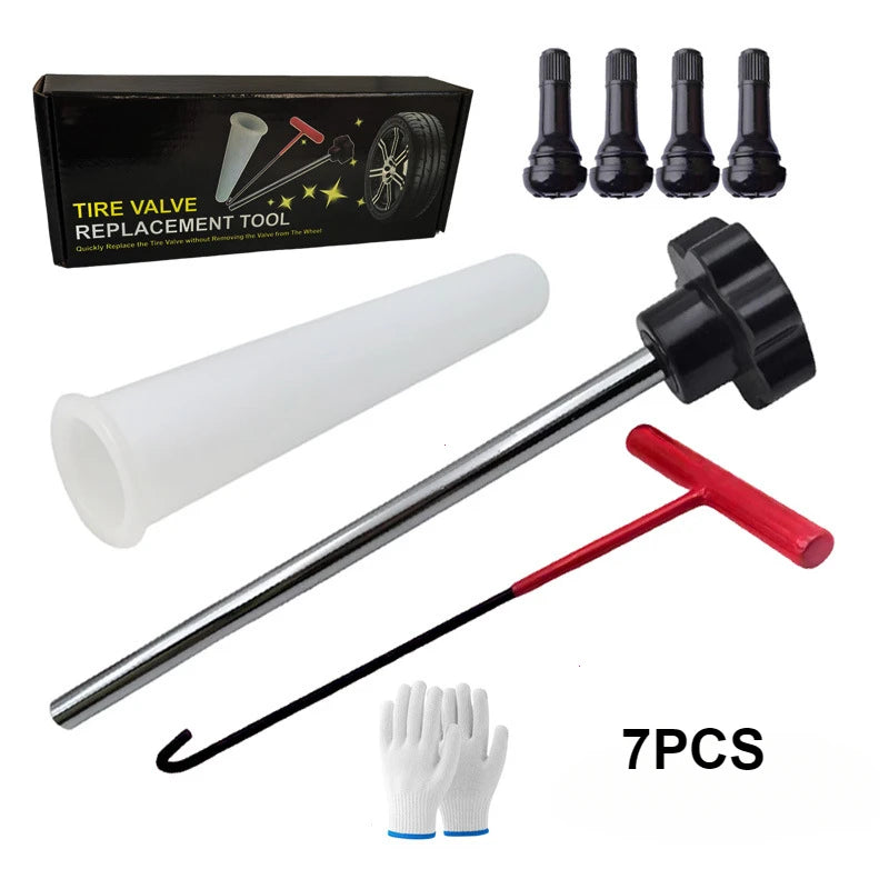 Vridezone 30-Piece Tyre Valve Stem Tool Kit for E-Bikes