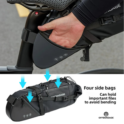 Vridezone 15L Waterproof E-Bike Saddle Bag