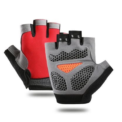 Vridezone Breathable Half-Finger E-Bike Cycling Gloves