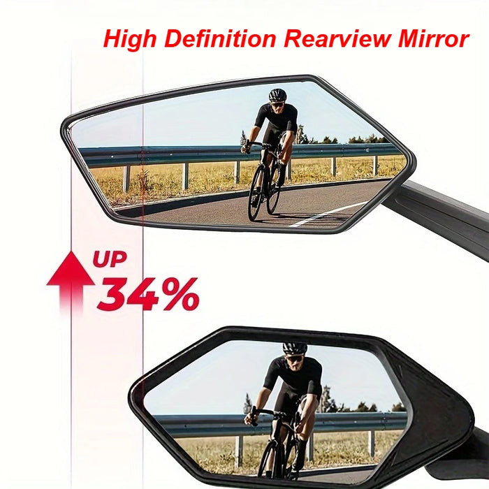 Vridezone Compact 360° Convex E-Bike Rear-View Mirror