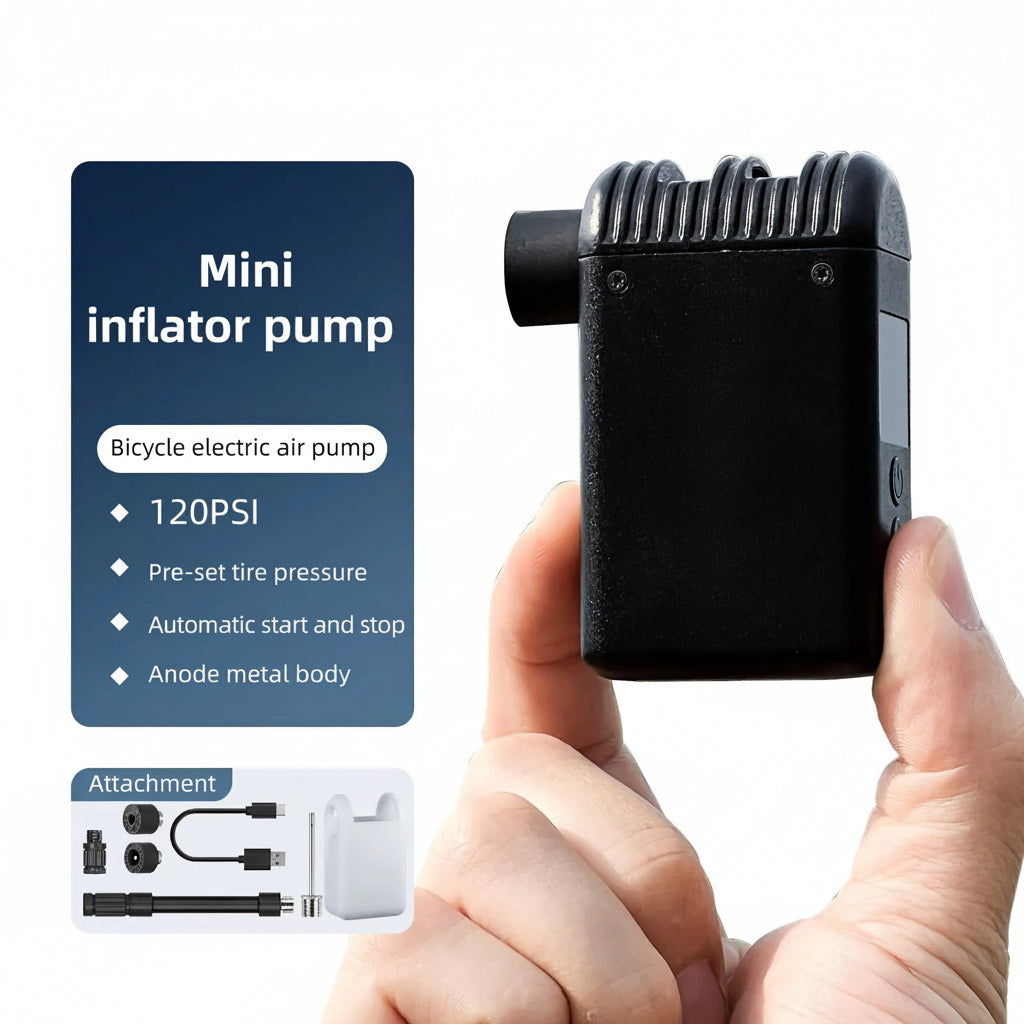 Vridezone Digital Electric E-Bike Tyre Inflator