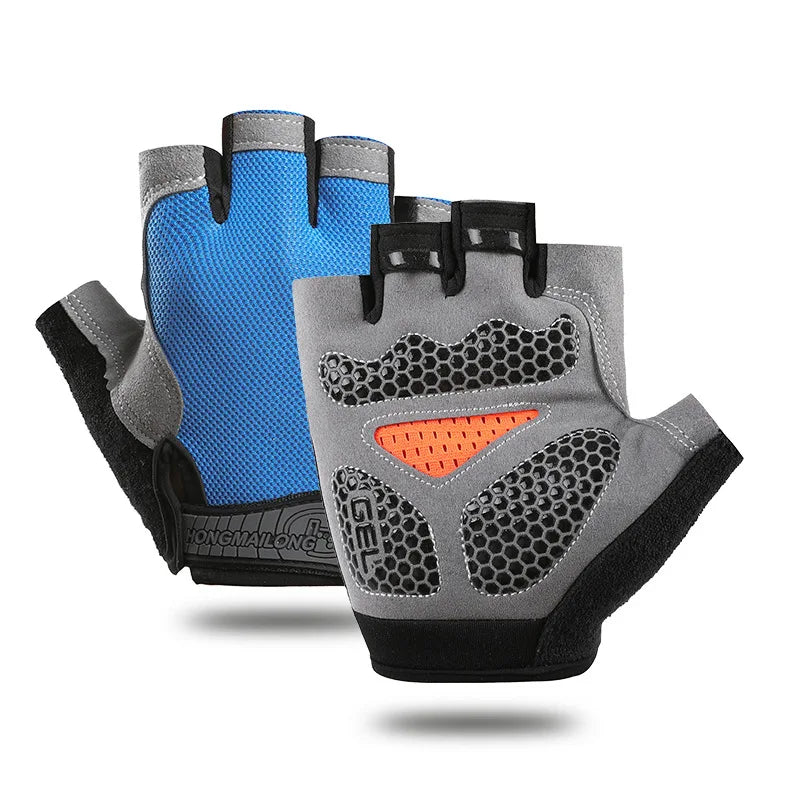 Vridezone Breathable Half-Finger E-Bike Cycling Gloves