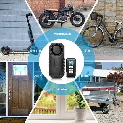 Vridezone 113 dB Wireless E-Bike Anti-Theft Alarm