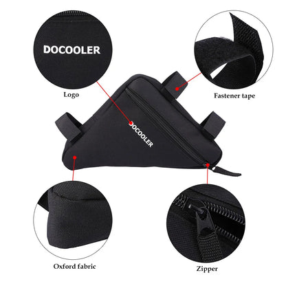 Vridezone Lightweight Triangle E-Bike Frame Bag