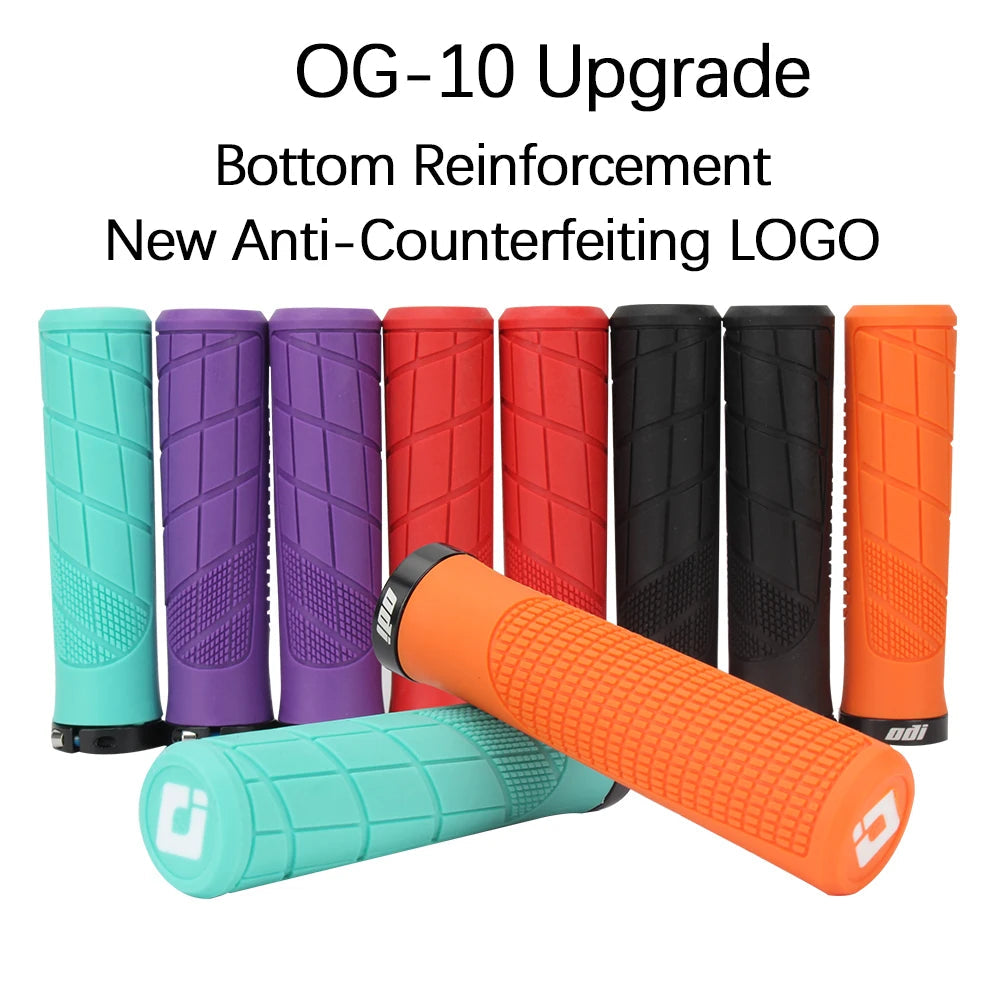Vridezone Lock-On Rubber E-Bike Handlebar Grips